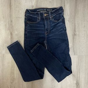 American Eagle Dark Wash Skinny Jeans